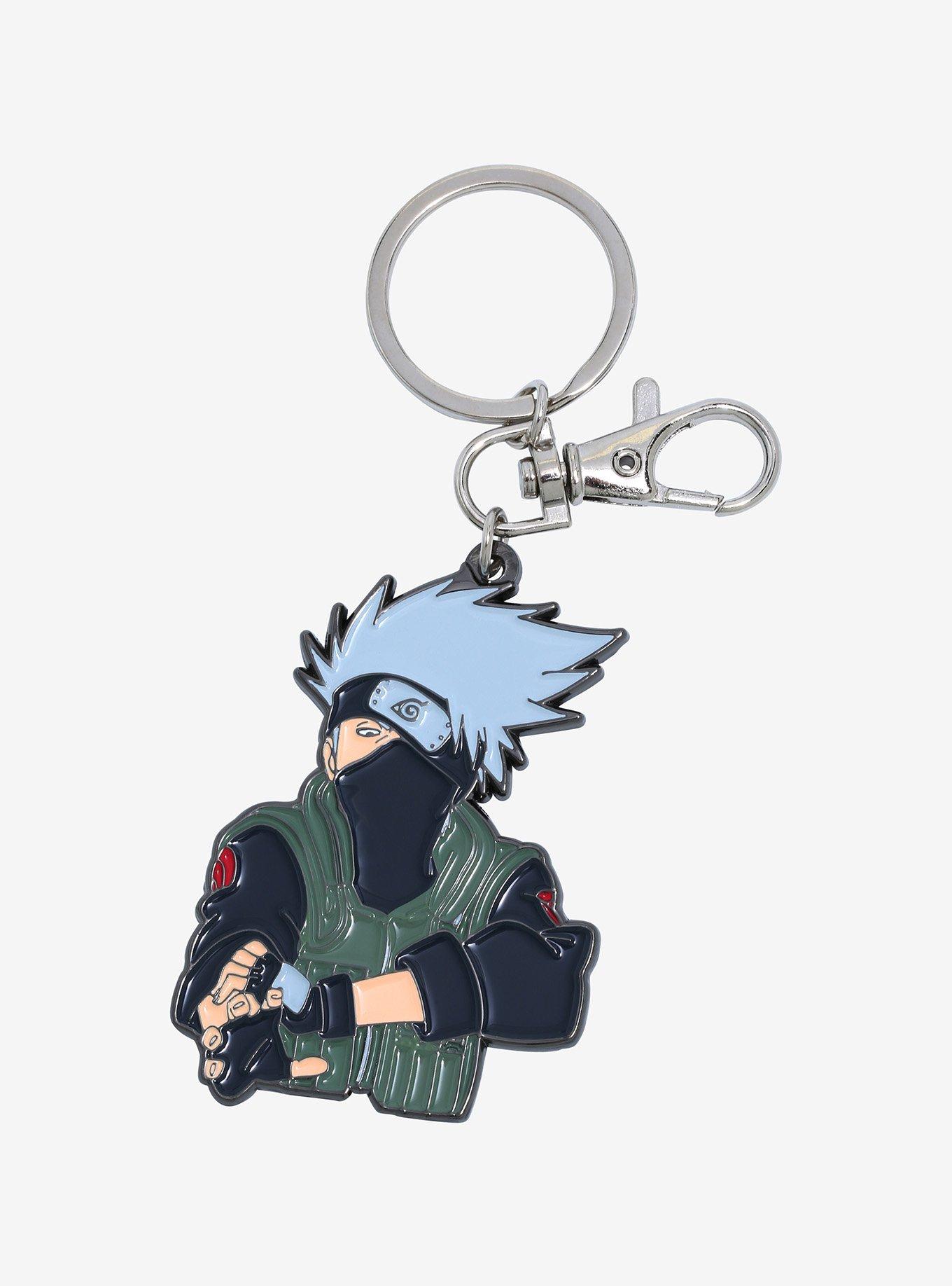 Naruto Shippuden Kakashi Hatake Battle Pose Keychain - BoxLunch Exclusive, , hi-res