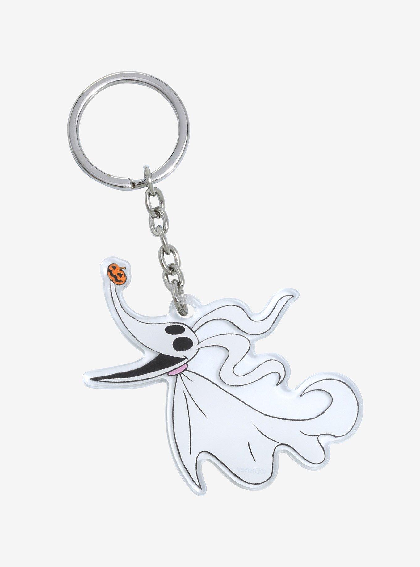 Disney The Nightmare Before Christmas Zero Acrylic Keychain - BoxLunch Exclusive , , hi-res