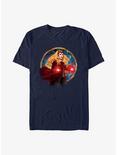 Marvel Doctor Strange In The Multiverse Of Madness Scarlet Witch Portrait T-Shirt, NAVY, hi-res