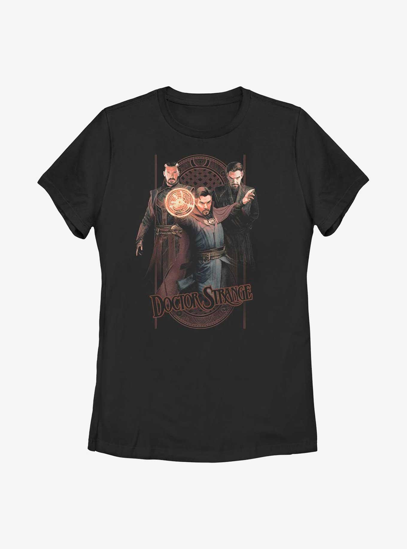 Marvel Doctor Strange In The Multiverse Of Madness Strange Variants Womens T-Shirt, , hi-res
