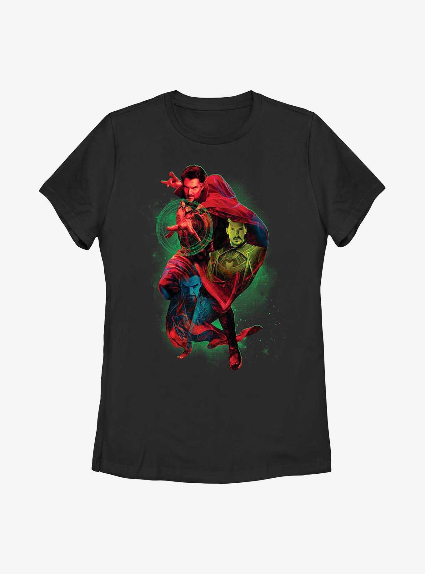 Marvel Doctor Strange In The Multiverse Of Madness Strange Trio Womens T-Shirt