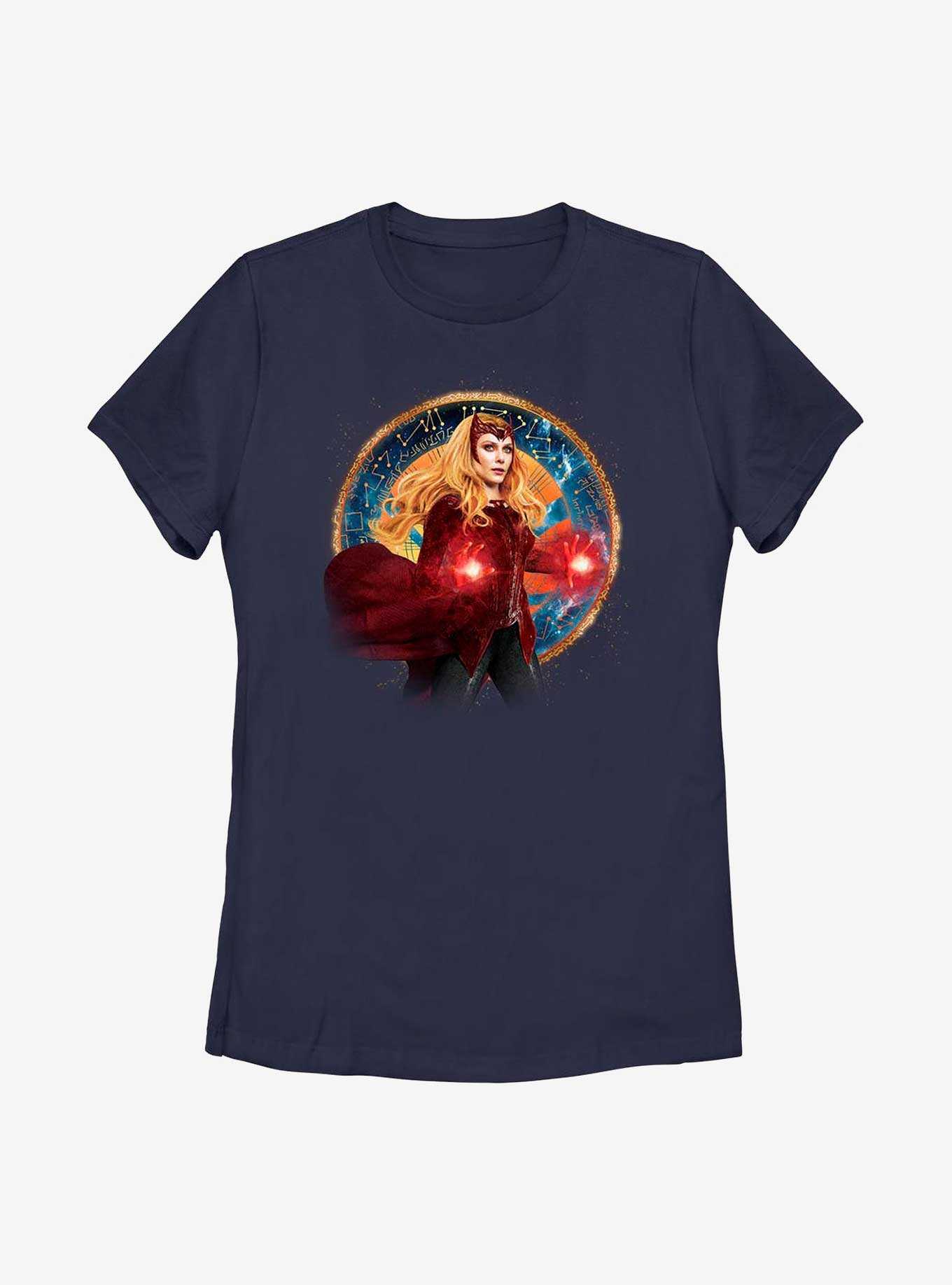 Marvel Doctor Strange In The Multiverse Of Madness Scarlet Witch Portrait Womens T-Shirt, , hi-res