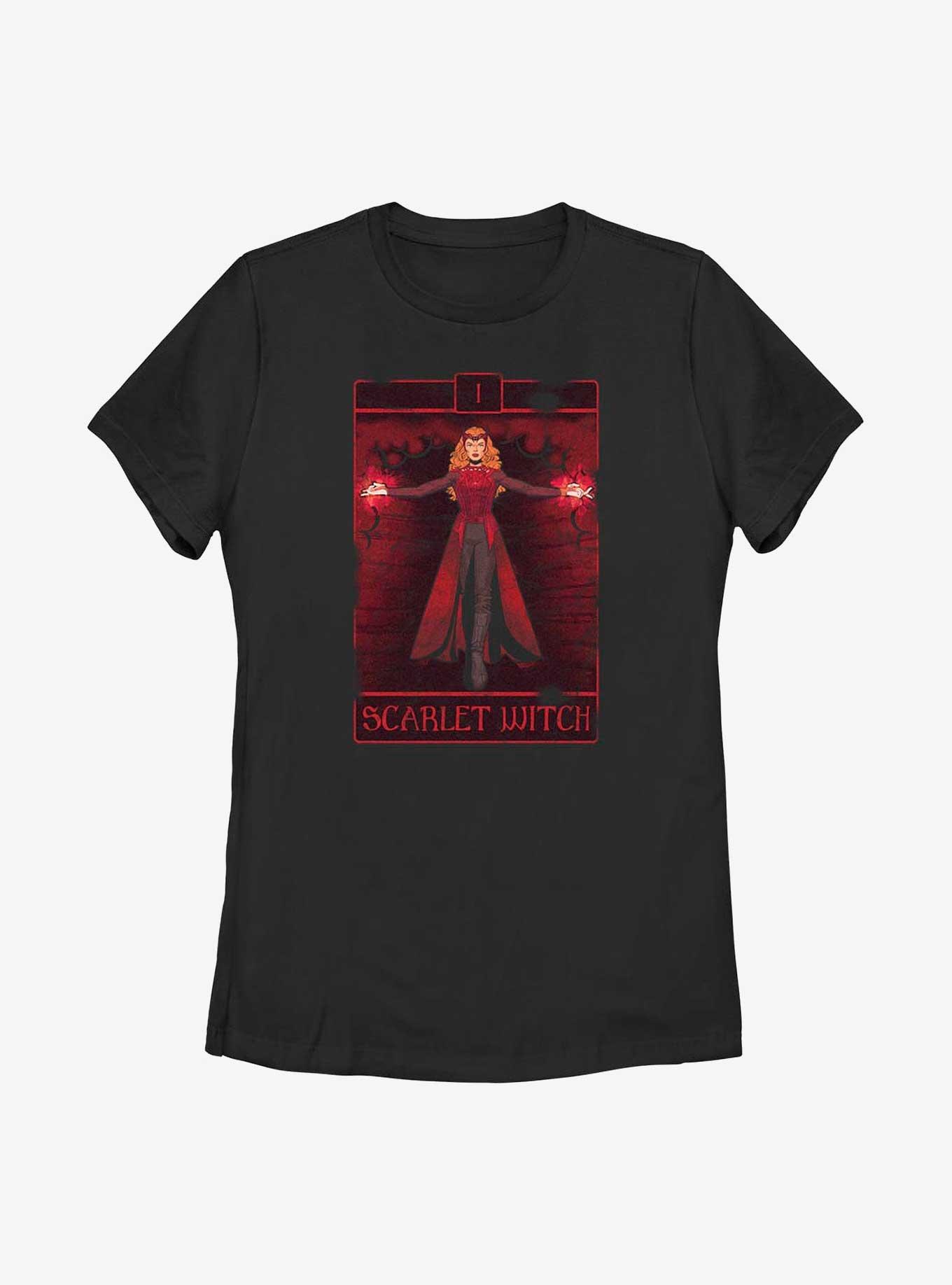 Marvel Doctor Strange In The Multiverse Of Madness Scarlet Witch Tarot Womens T-Shirt