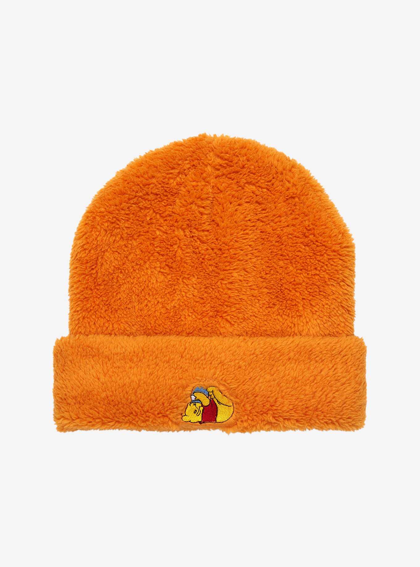 Disney Winnie the Pooh Hunny Pot Sherpa Cuff Beanie - BoxLunch Exclusive, , hi-res