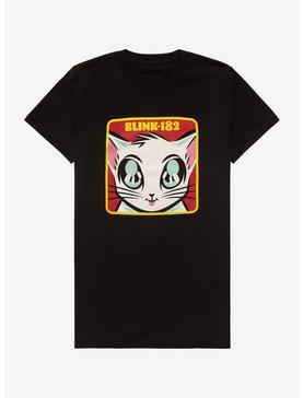 Blink-182 Cat Boyfriend Fit Girls T-Shirt, , hi-res