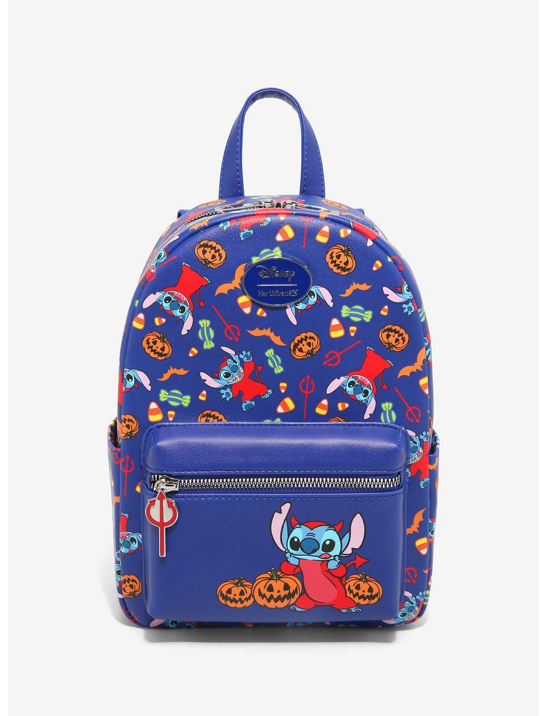 Her Universe Disney Lilo & Stitch Halloween Devil Mini Backpack, , hi-res
