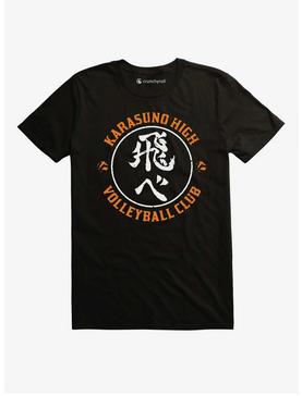 Haikyuu!! Karasuno High Print Black T-Shirt, , hi-res