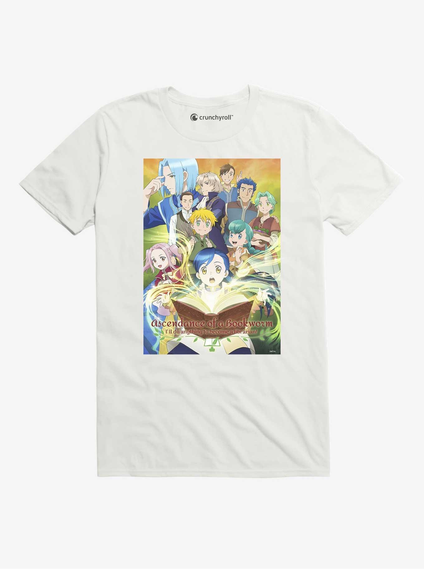 Ascendance Of A Bookworm T-Shirt, WHITE, hi-res