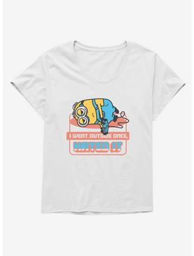Minions Stay Inside Womens T-Shirt Plus Size, , hi-res