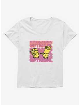 Minions Stuart Motivates Kevin Womens T-Shirt Plus Size, , hi-res