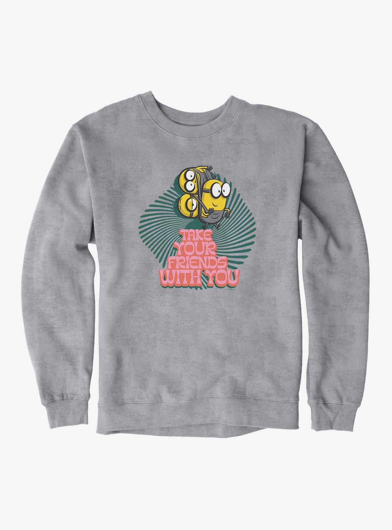 Minions Groovy Take Your Friends Sweatshirt, , hi-res