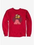 Minions Groovy Take Your Friends Sweatshirt, RED, hi-res