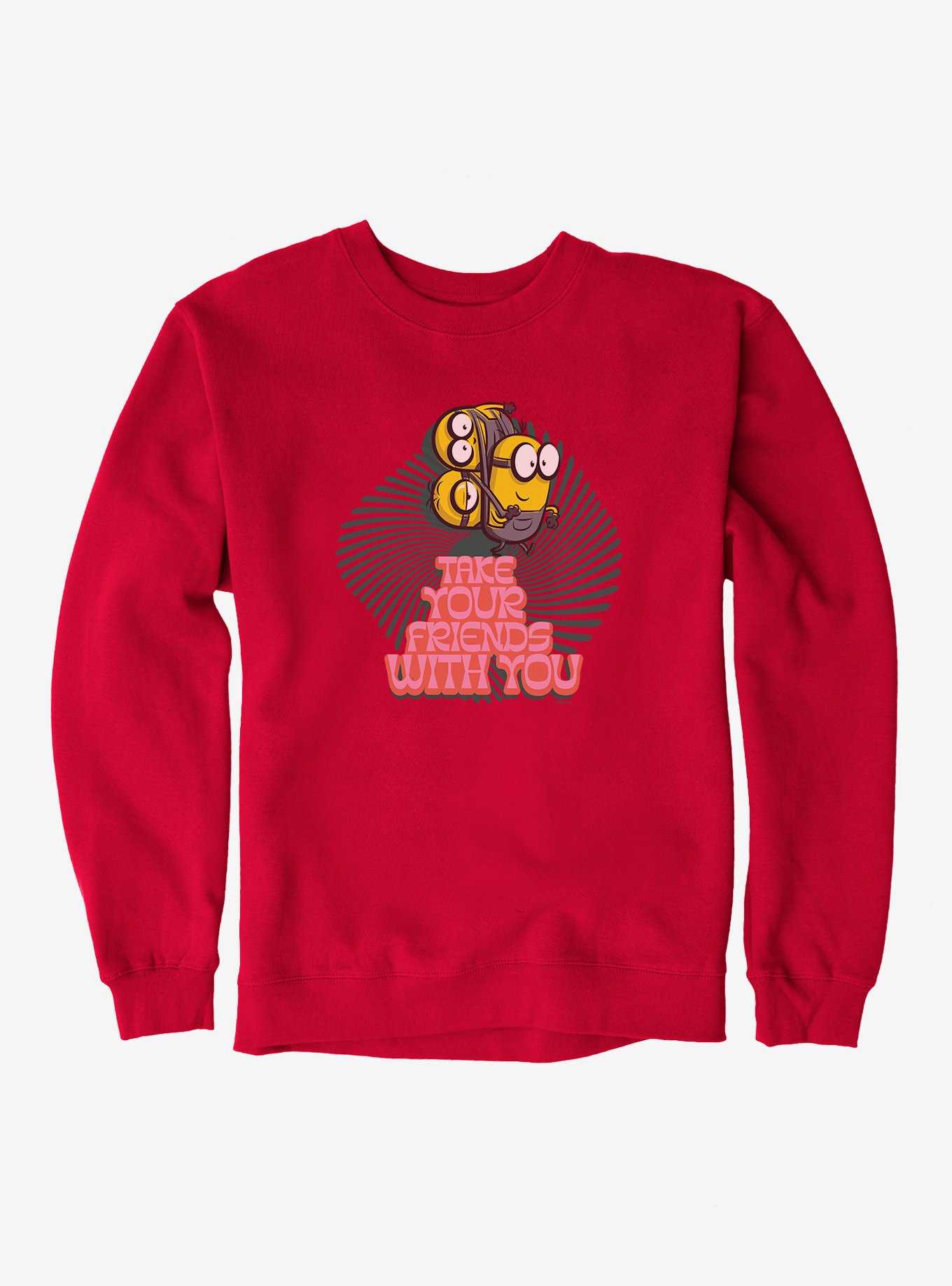 Minions Groovy Take Your Friends Sweatshirt, , hi-res