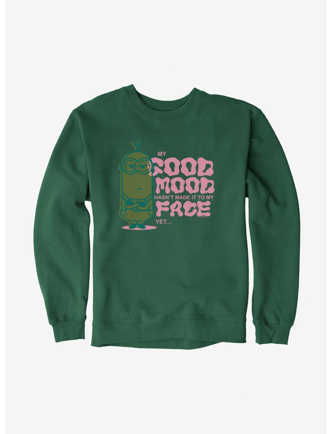 Minions Kevin Good Mood Sarcasm Sweatshirt, FOREST, hi-res