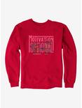 Minions Spotty Motivation Optional Sweatshirt, RED, hi-res