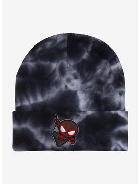 Marvel Spider-Man Miles Morales Tie-Dye Cuff Beanie - BoxLunch Exclusive, , hi-res