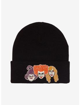 Disney Hocus Pocus Sanderson Sisters Embroidered Cuff Beanie  - BoxLunch Exclusive , , hi-res