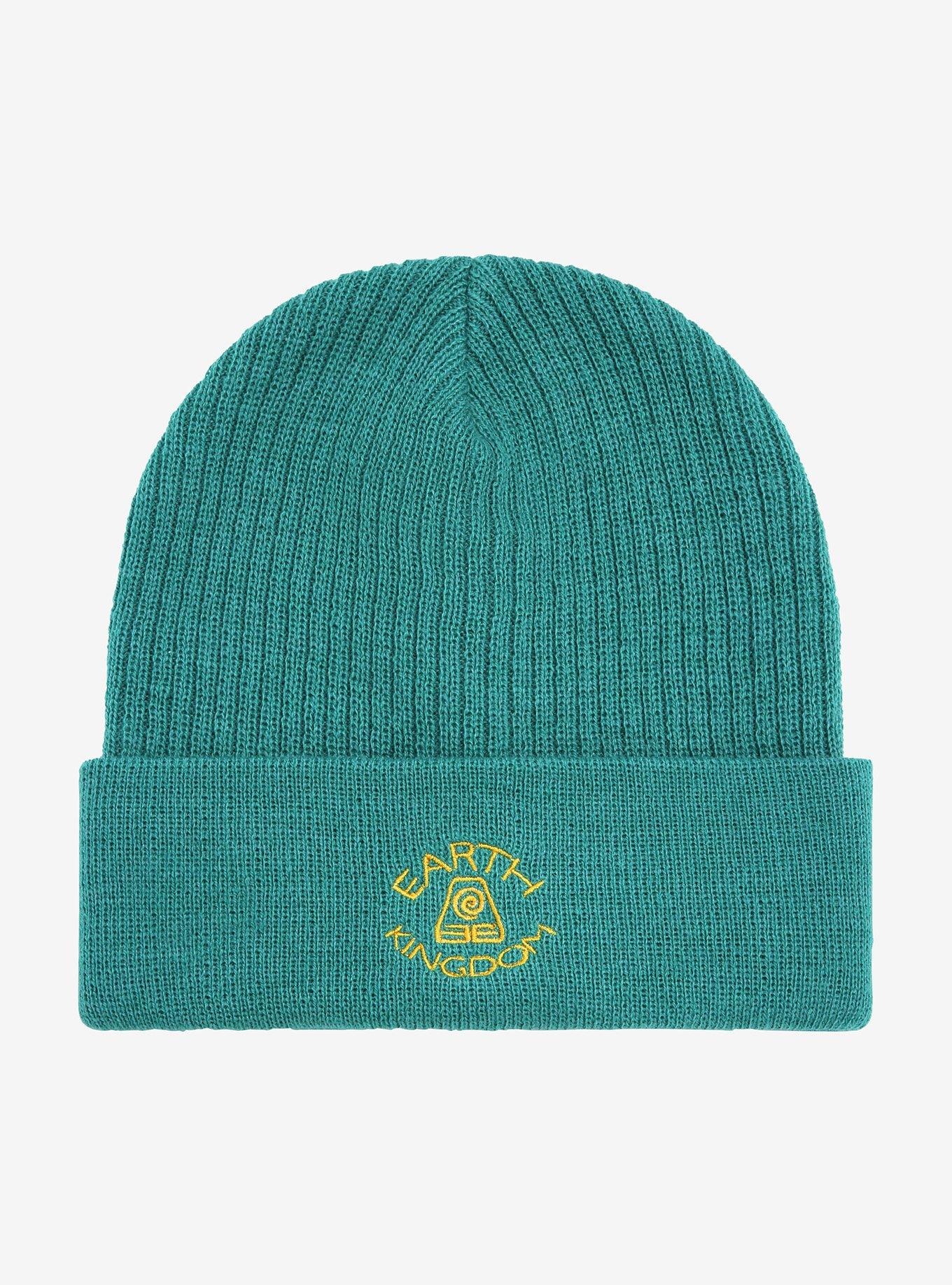 Avatar: The Last Airbender Earth Kingdom Embroidered Cuff Beanie - BoxLunch Exclusive, , hi-res