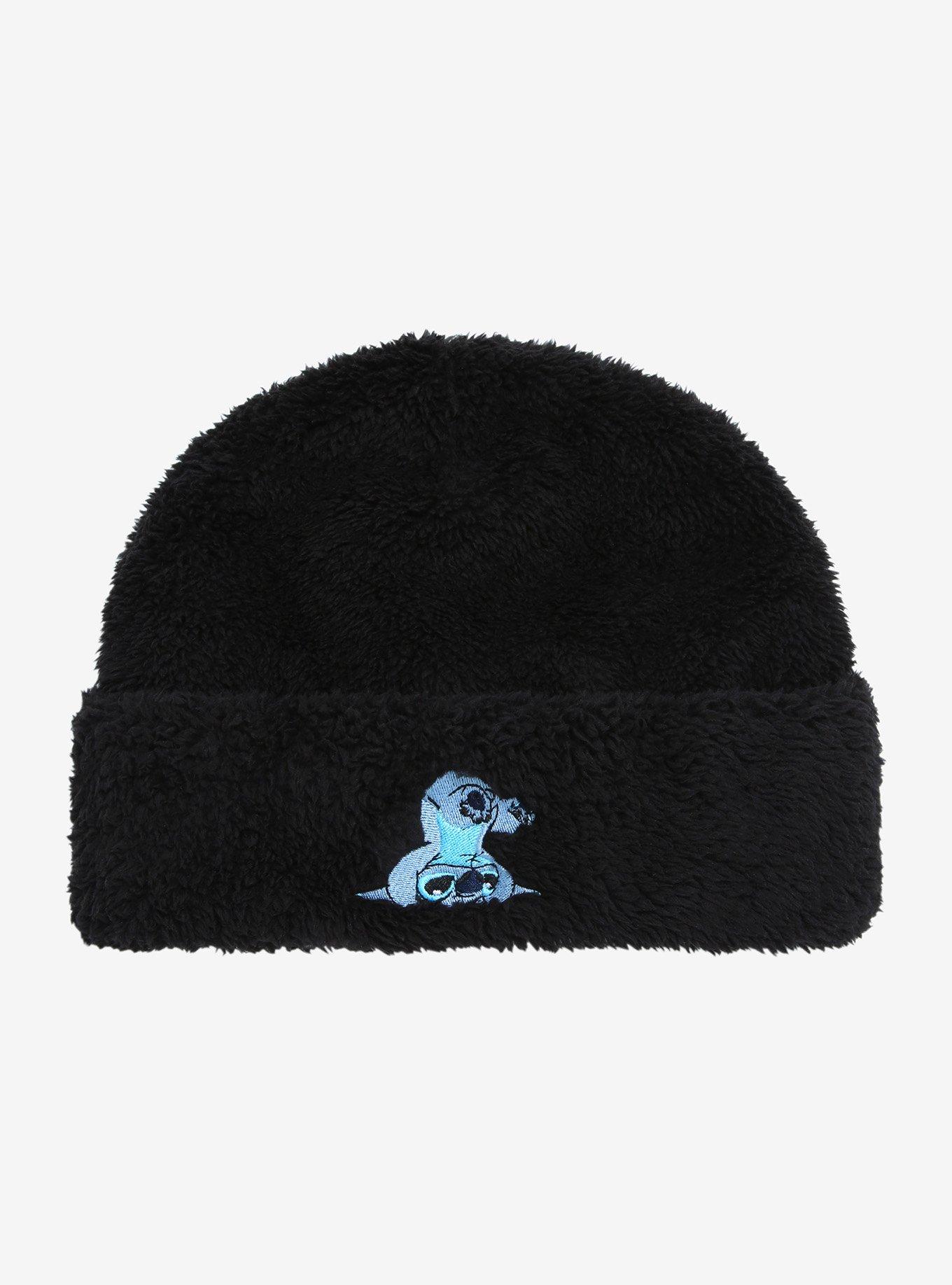 Disney Lilo & Stitch Headstand Sherpa Cuff Beanie - BoxLunch Exclusive, , hi-res