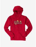Minions Bob's Left Unsupervised Hoodie, RED, hi-res