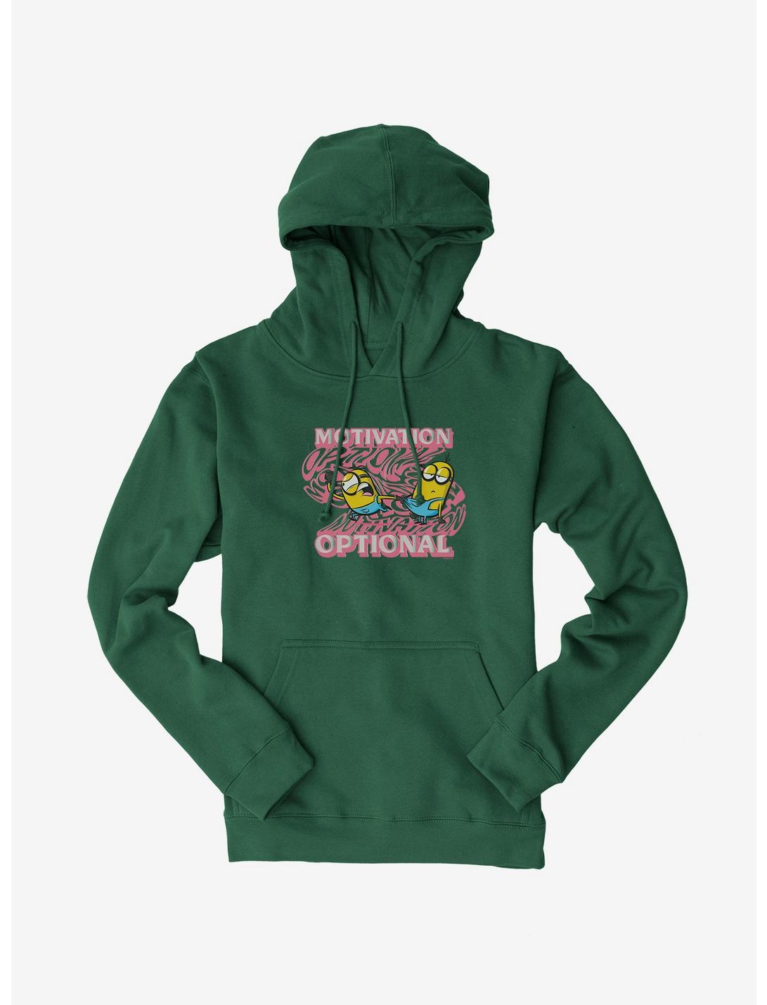 Minions Groovy Motivation Optional Hoodie, FOREST, hi-res