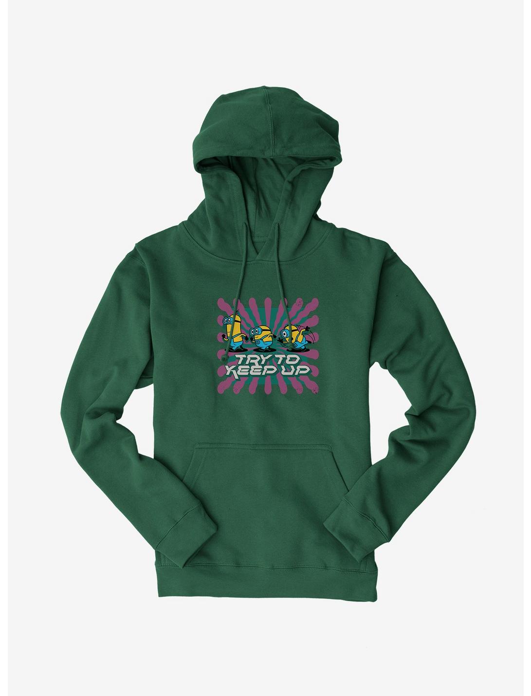 Minions Keep Up Hoodie, FOREST, hi-res
