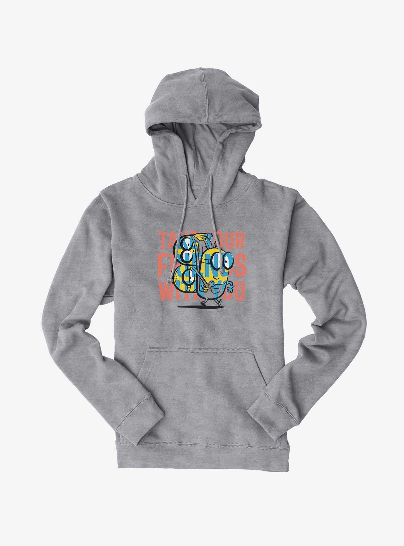 Minions Take Your Friends Hoodie, , hi-res