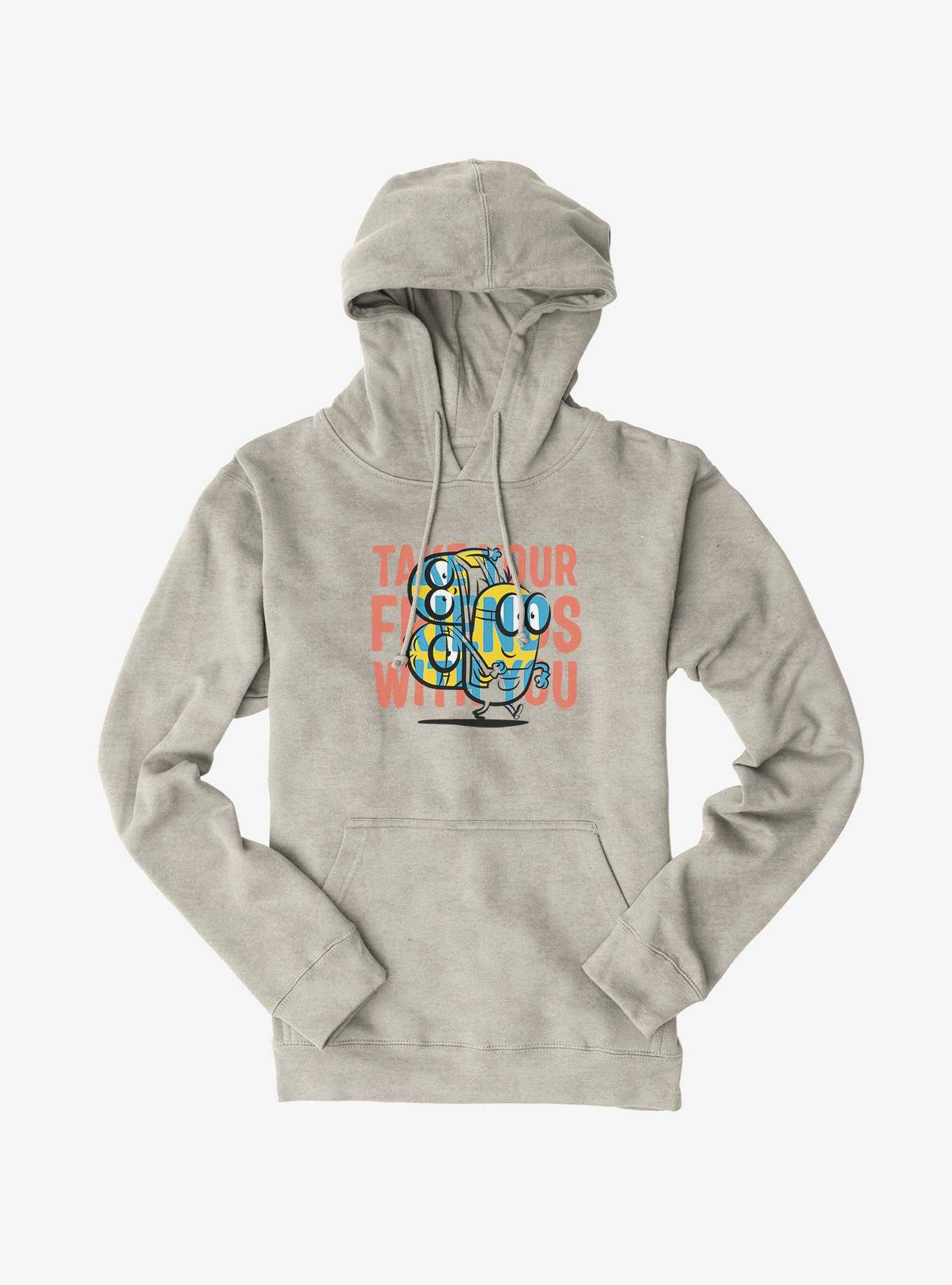 Minions Take Your Friends Hoodie, , hi-res