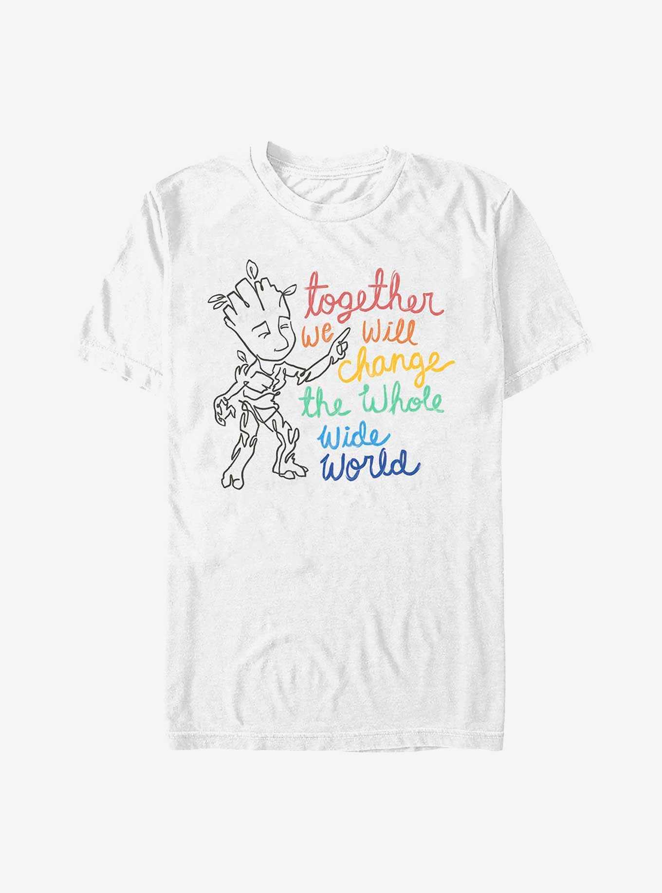 Marvel Guardians of the Galaxy Earth Day Groot Change Together T-Shirt, , hi-res
