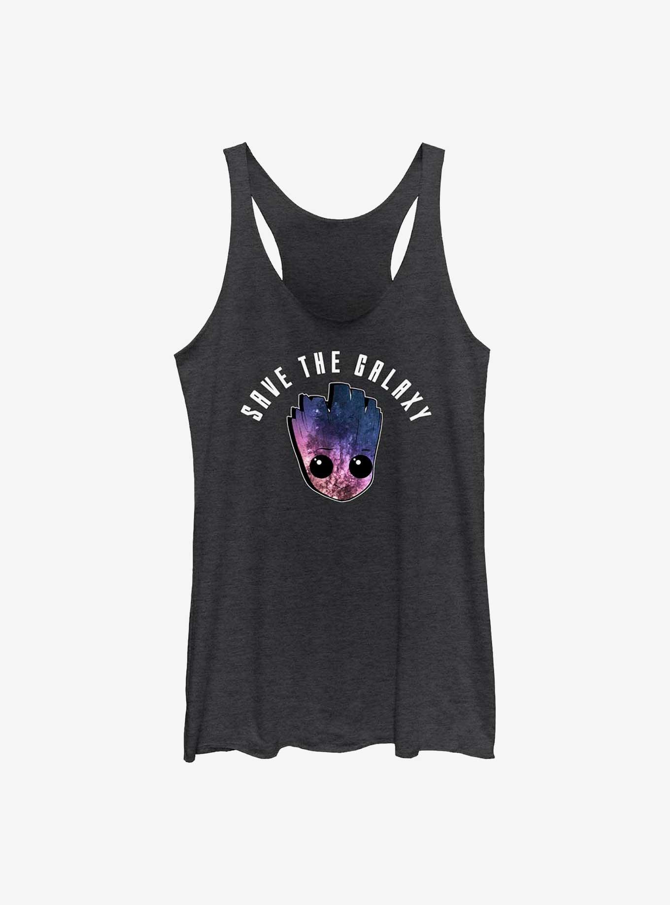 Marvel Guardians of The Galaxy Earth Day Groot Save Girls Tank