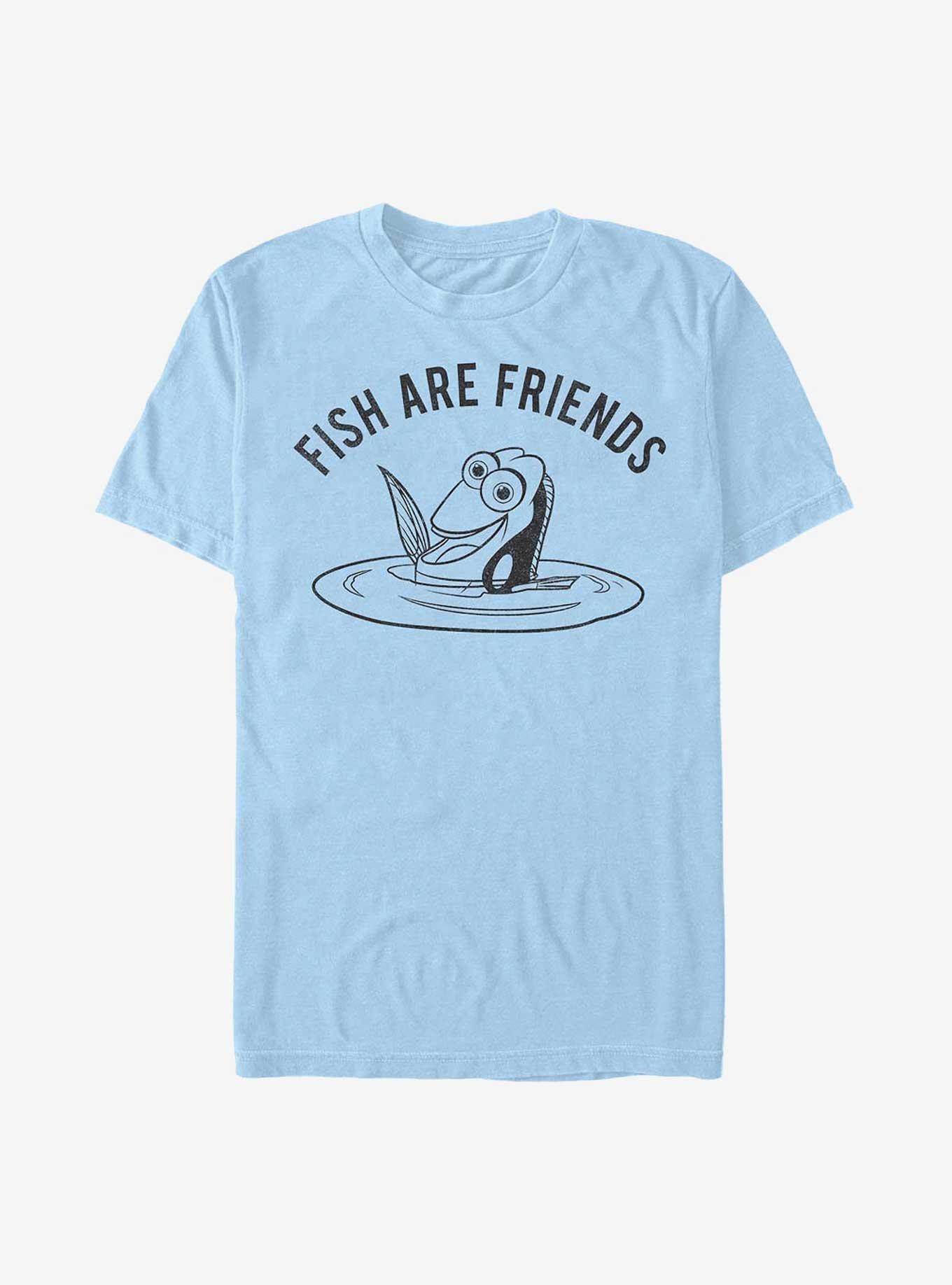 Disney Pixar Finding Nemo Earth Day Dory Fish Are Friends T-Shirt