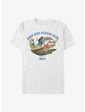 Disney Pixar Finding Nemo Earth Day Keep Our Oceans Blue T-Shirt, WHITE, hi-res