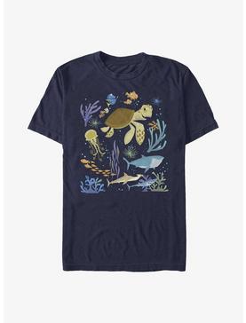 Disney Pixar Finding Nemo Earth Day Sea Scene T-Shirt, , hi-res