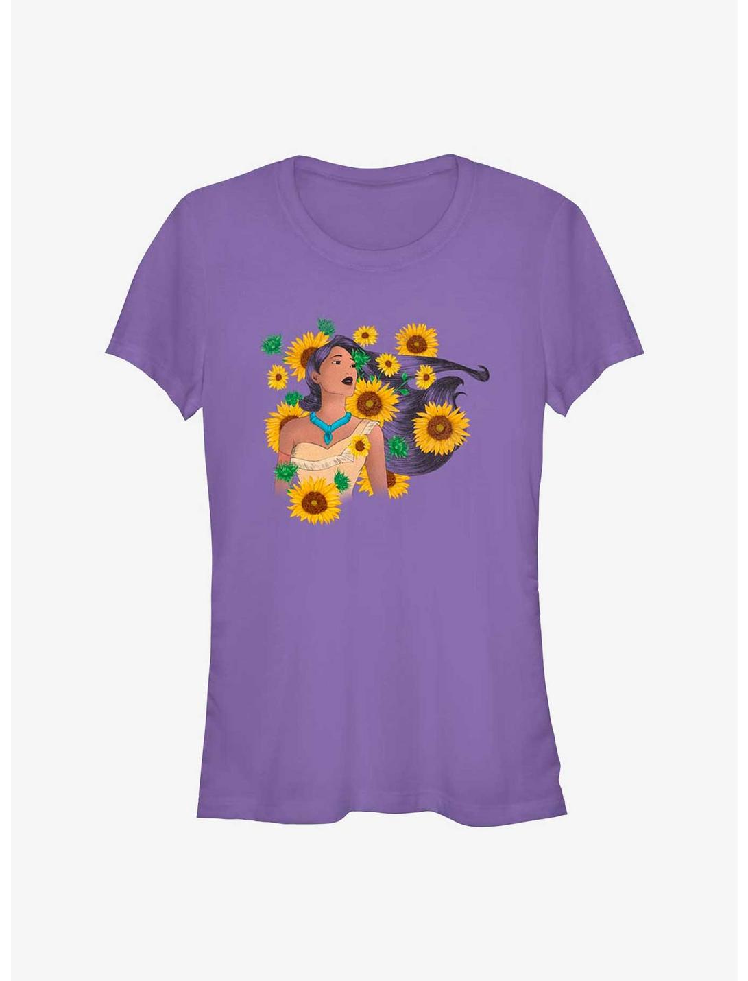 Disney Pocahontas Floral Princess Girls T-Shirt, , hi-res
