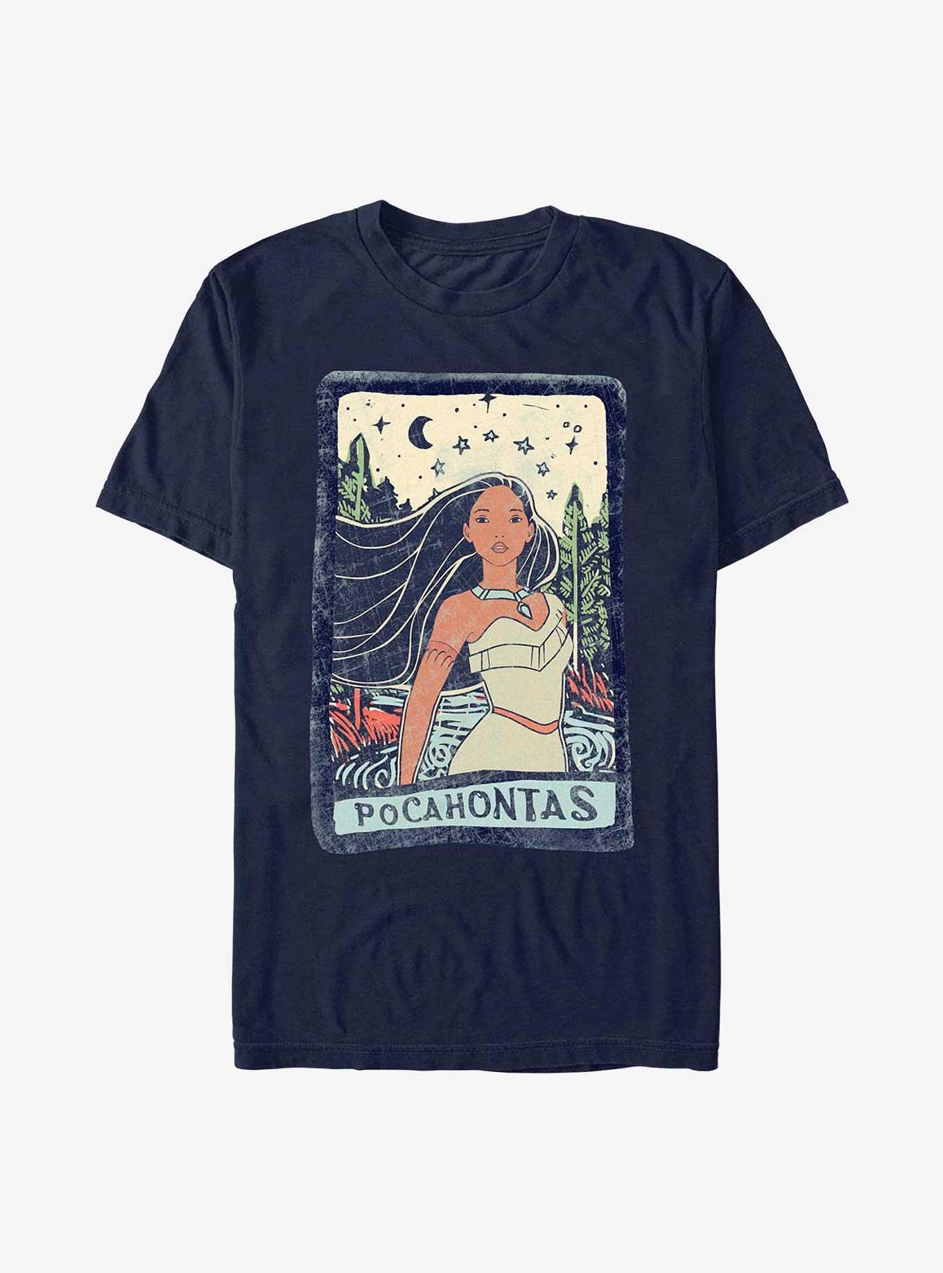 Disney Pocahontas Earth Day Block Print T-Shirt