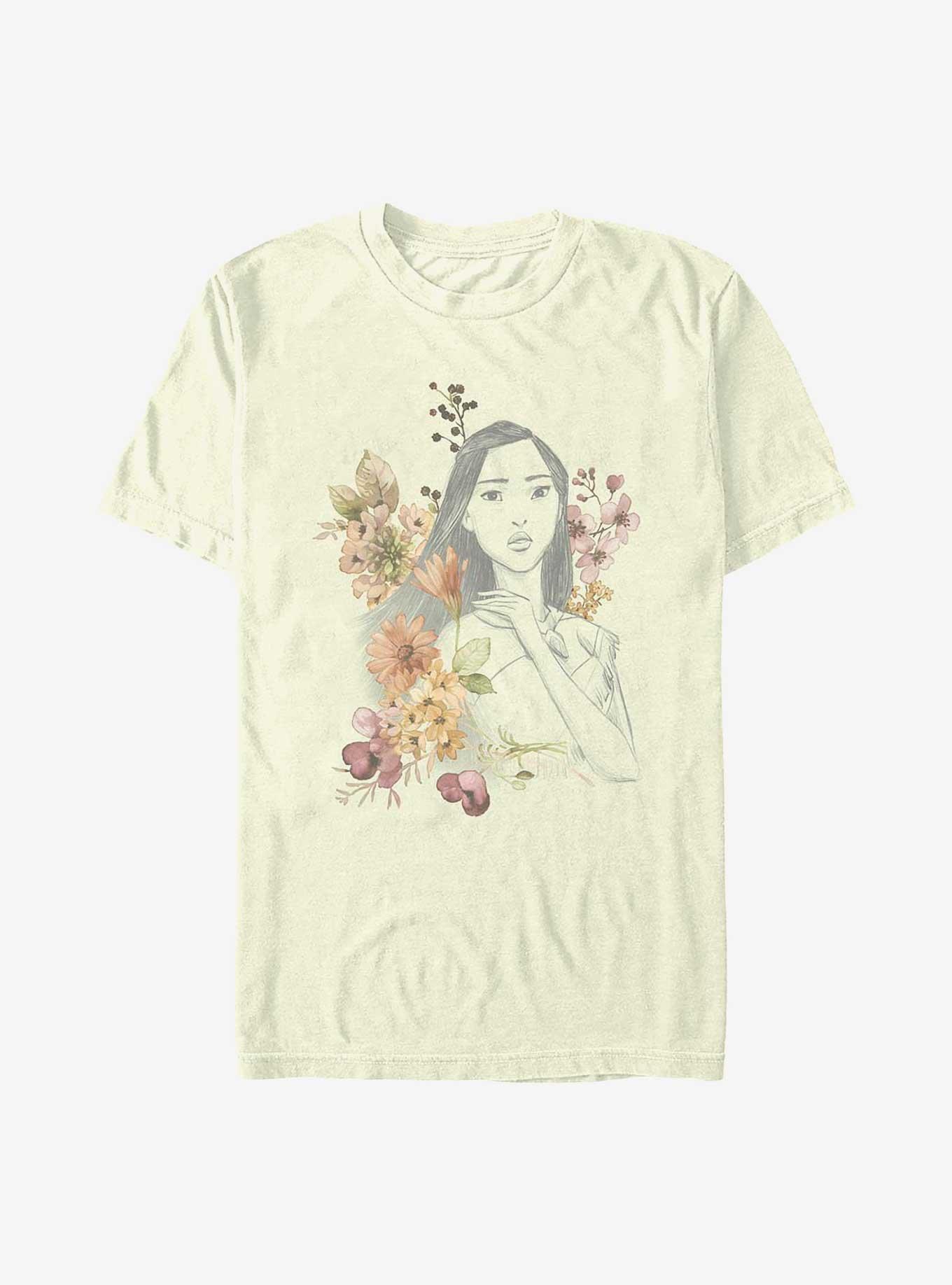Disney Pocahontas Earth Day Pocahontas Sketch T-Shirt