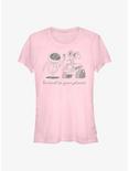 Disney Pixar Wall-E Earth Day Be Kind To Your Planet Girls T-Shirt, LIGHT PINK, hi-res