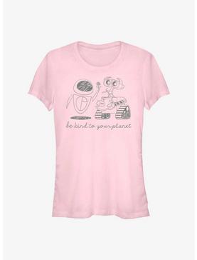 Disney Pixar Wall-E Earth Day Be Kind To Your Planet Girls T-Shirt, , hi-res