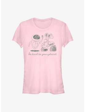 Disney Pixar Wall-E Earth Day Be Kind To Your Planet Girls T-Shirt, , hi-res