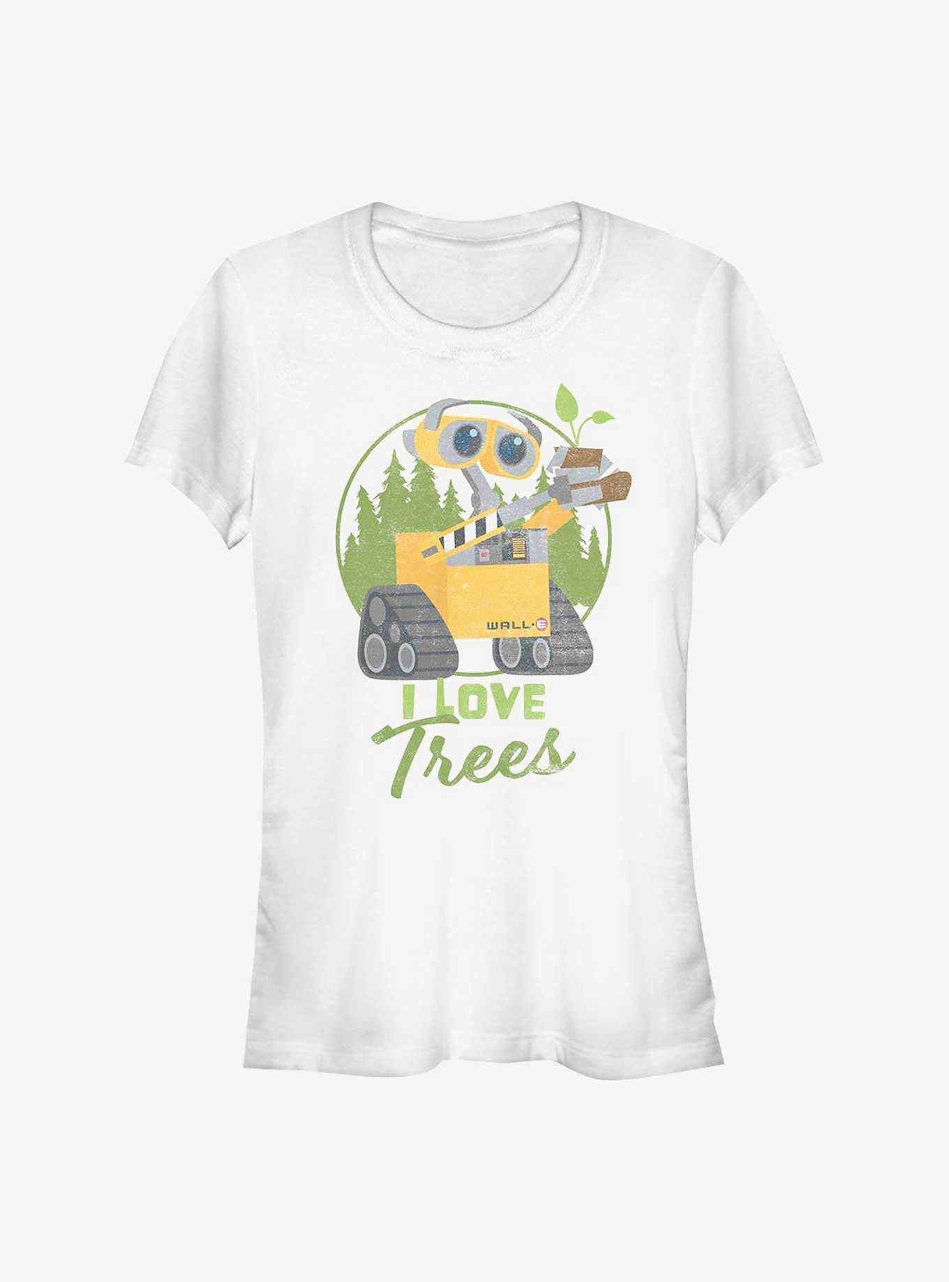 Disney Pixar Wall-E Earth Day I Love Trees Girls T-Shirt, , hi-res