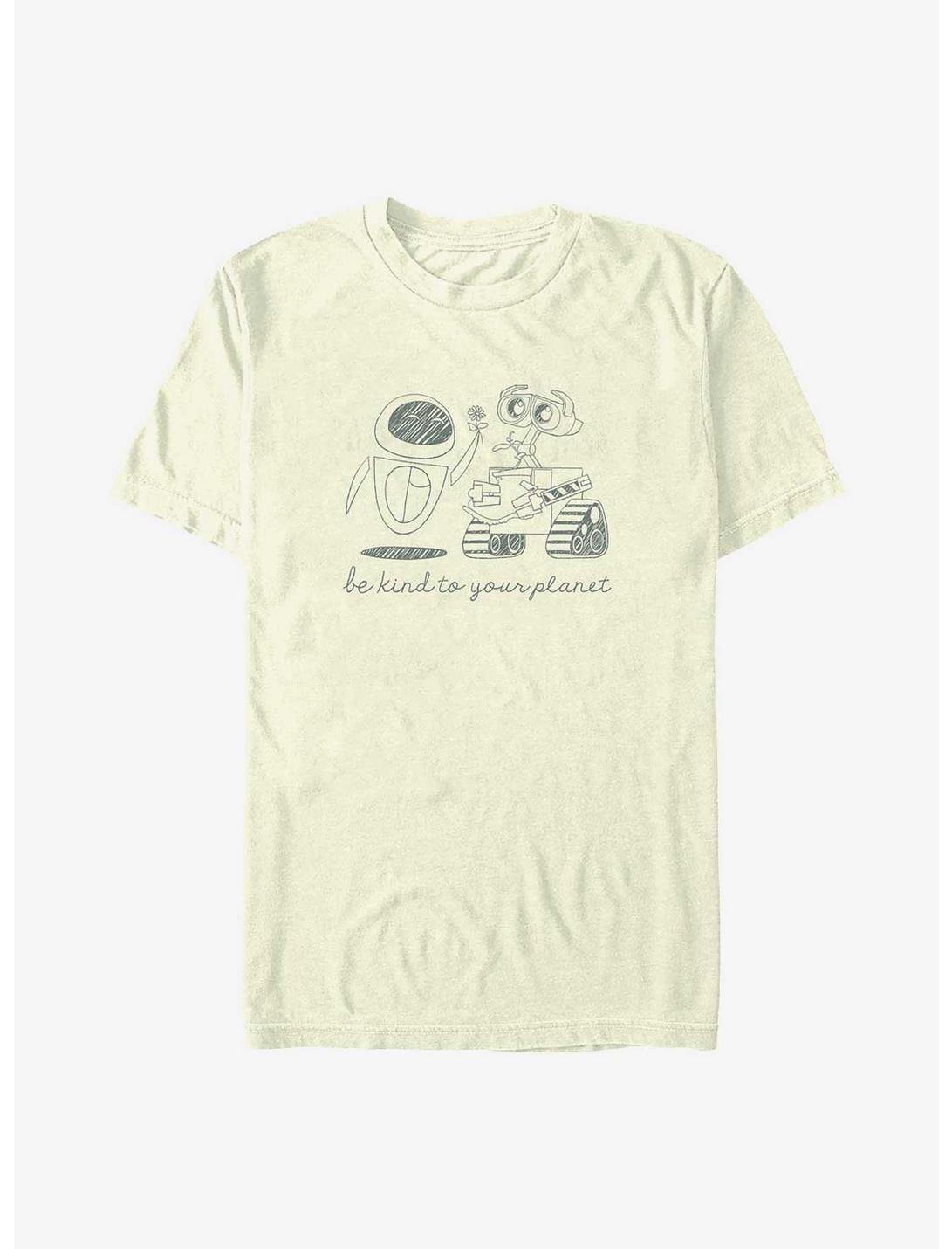 Disney Pixar Wall-E Earth Day Be Kind To Your Planet T-Shirt, NATURAL, hi-res