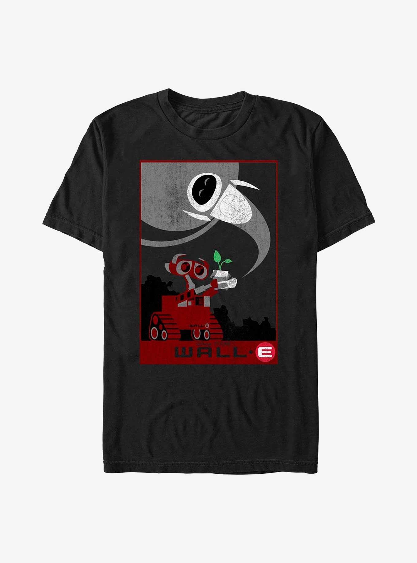 Disney Pixar Wall-E Earth Day Plant Boot T-Shirt, BLACK, hi-res