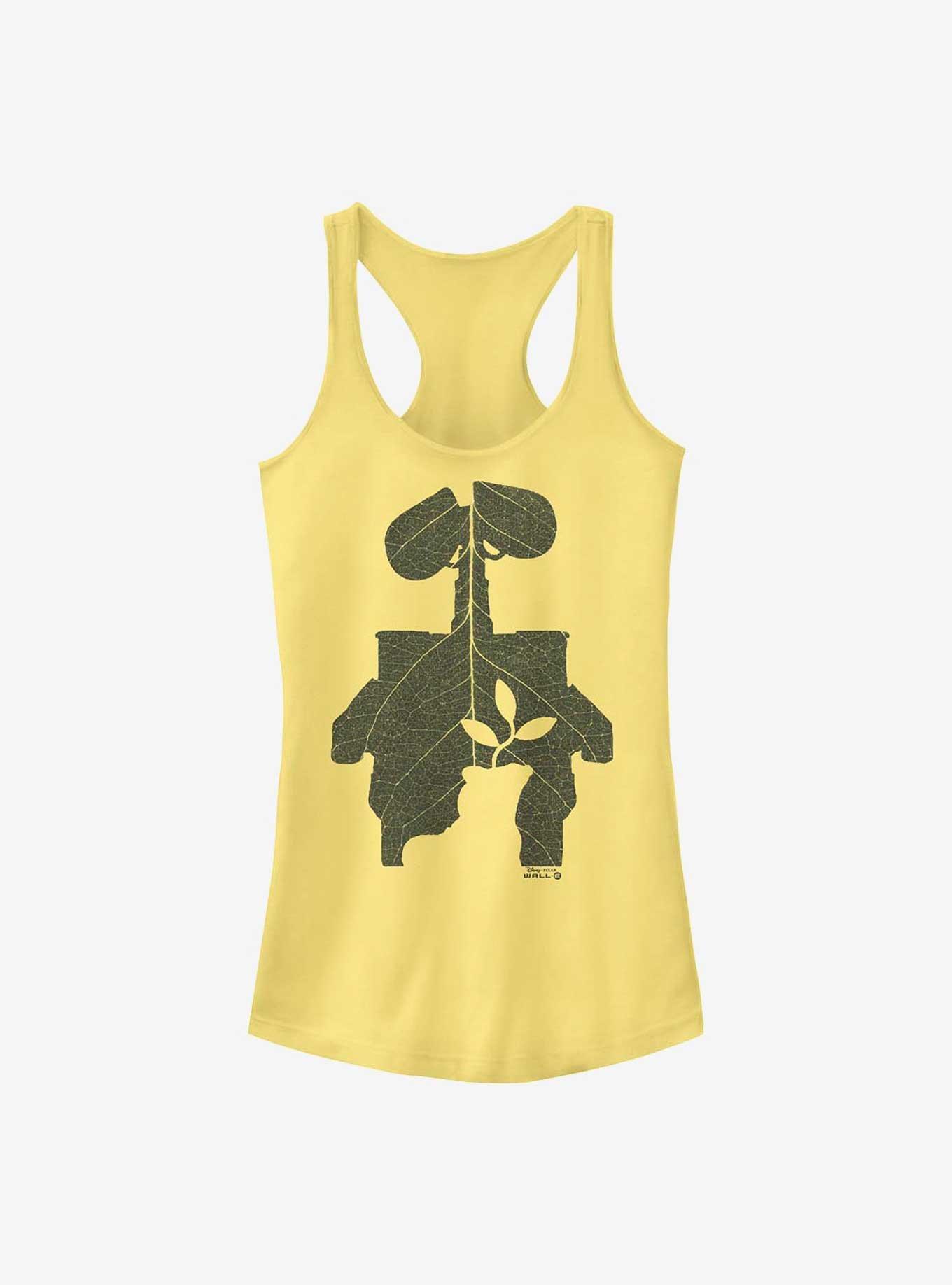 Women's Wall-E Earth Day Racerback Tank Top - The Plant In The Boot Graphic