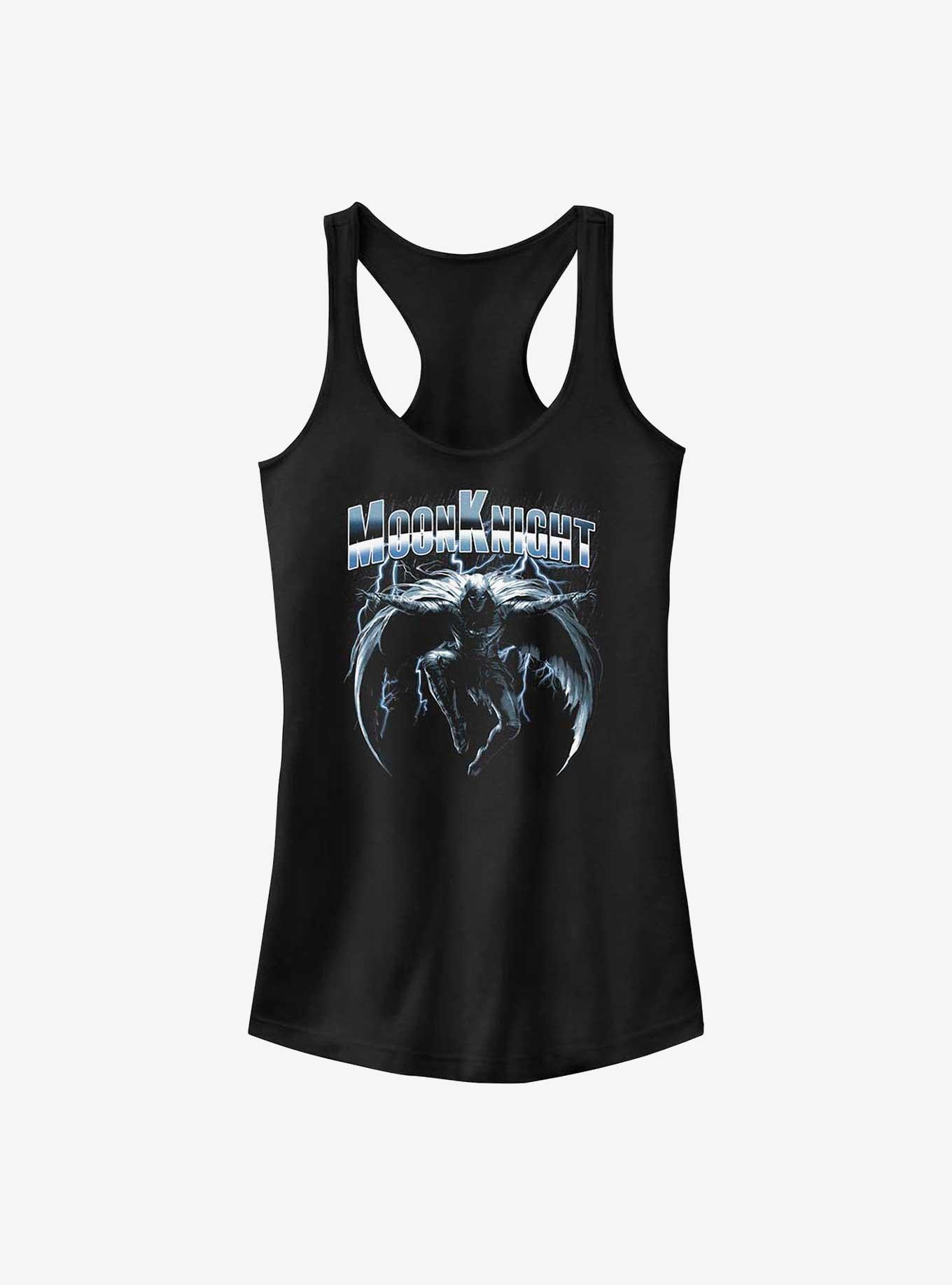 Marvel Moon Knight Dark Rain Girls Tank, BLACK, hi-res