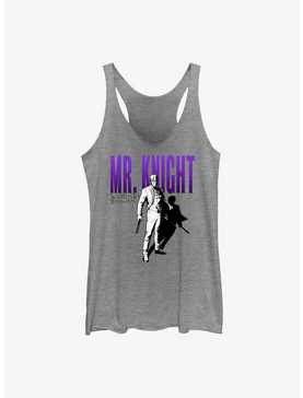 Marvel Moon Knight Mr. Knight Shadow Girls Tank, GRAY HTR, hi-res