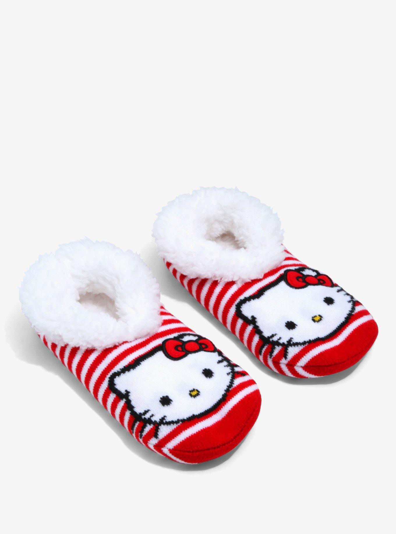 Hello kitty 2025 slipper socks