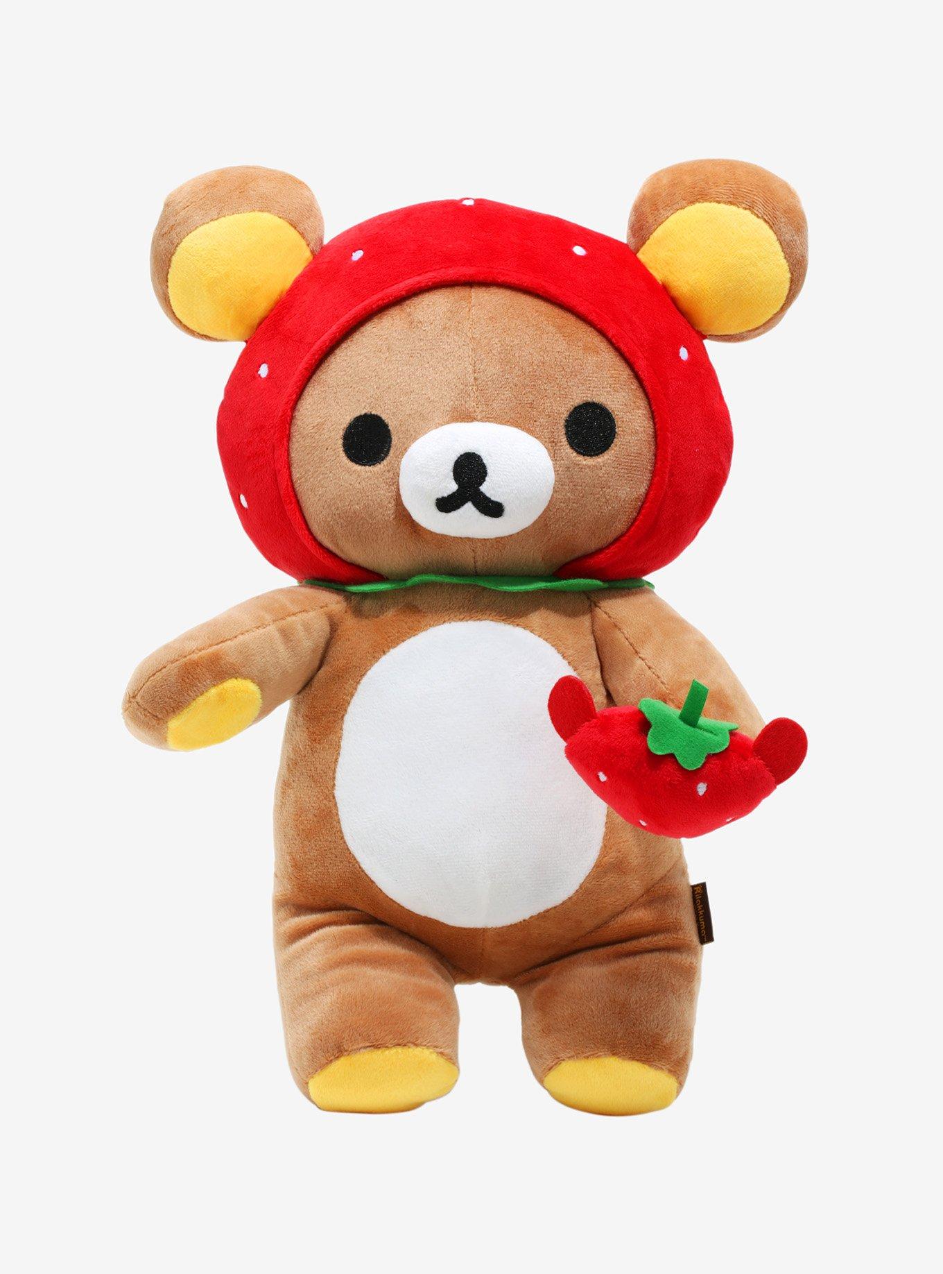 Rilakkuma Strawberry Plush, , hi-res