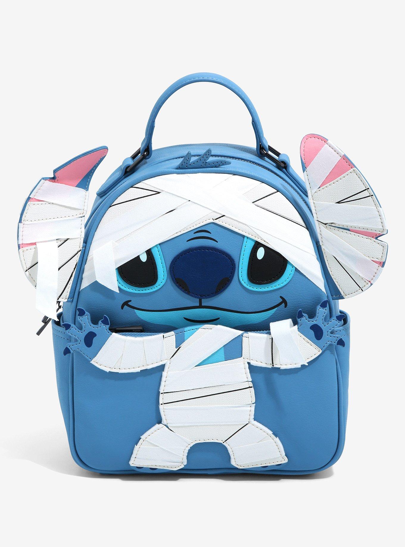Loungefly Disney Lilo & Stitch Snacking Stitch Allover Print Mini Backpack  - BoxLunch Exclusive