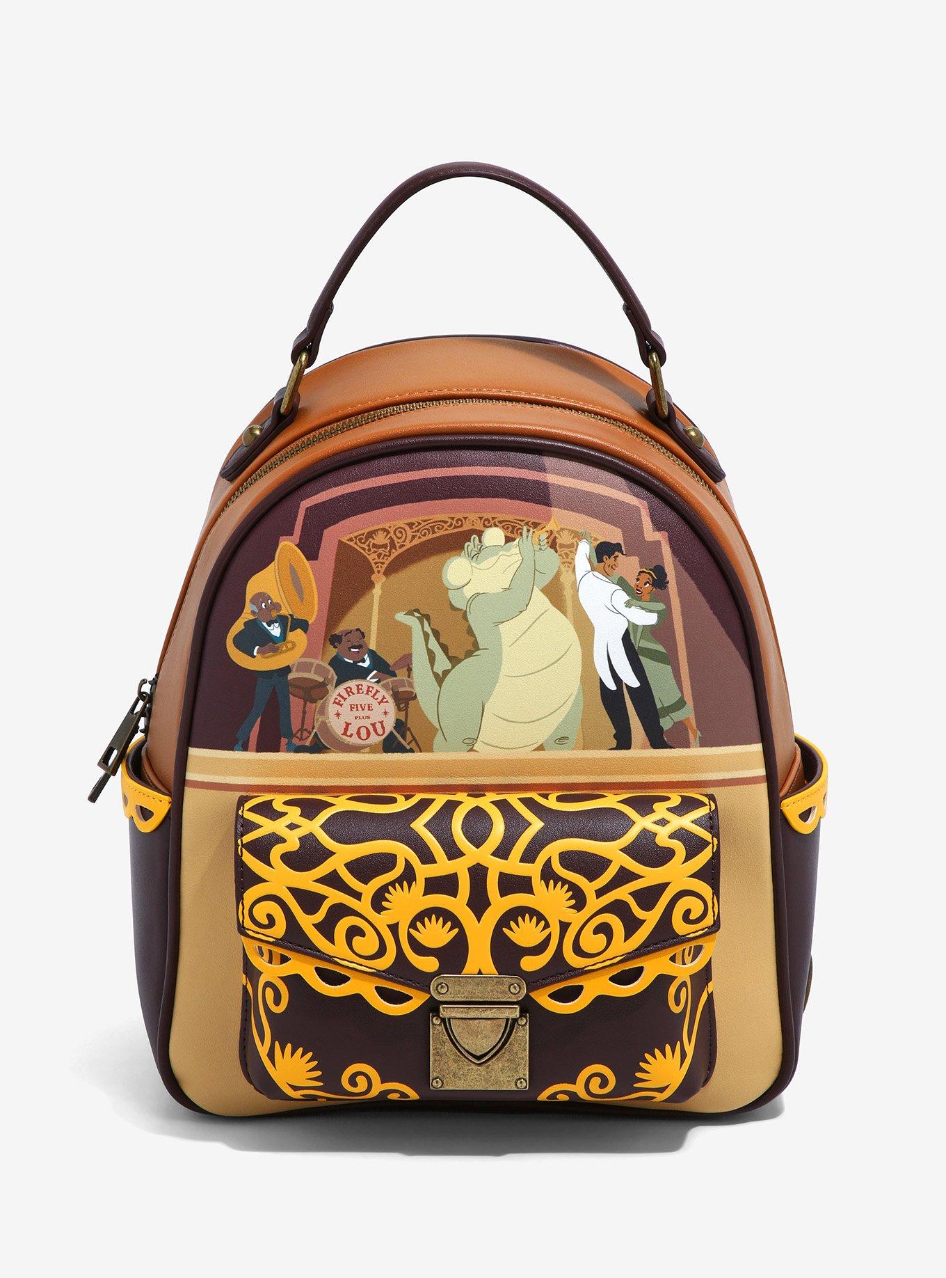 Loungefly princess and the best sale frog backpack