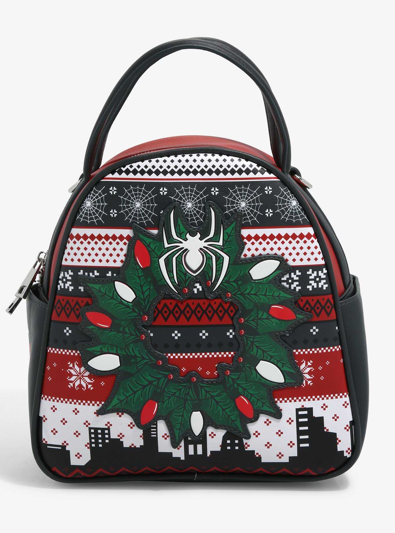 Marvel Loki TVA Logo Allover Print Shoulder Bag - BoxLunch Exclusive